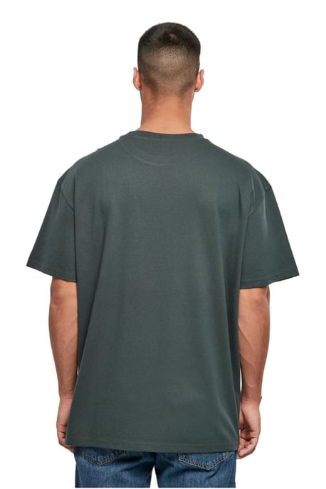 Schweres, übergroßes T-Shirt – Flaschengrün - Image 2