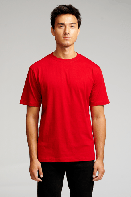 Übergroßes T-Shirt – Rot - Image 4