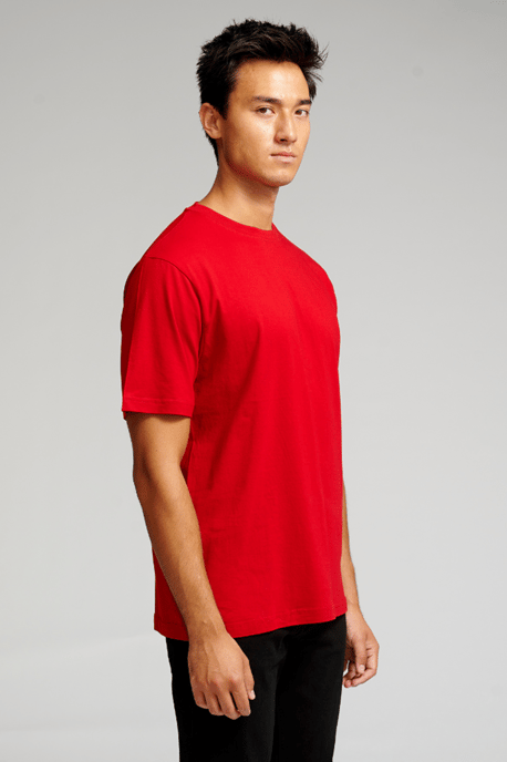 Übergroßes T-Shirt – Rot - Image 5