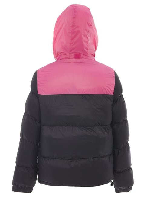Mymo Wattierte Steppjacke Damen schwarz rosa - Image 2
