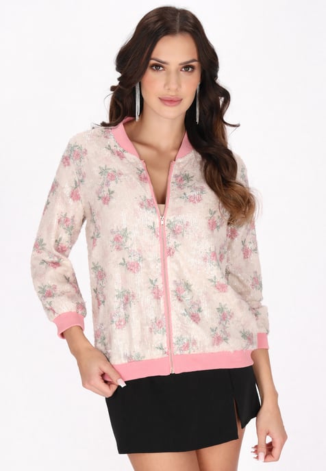 Faina Jacke Frauen Cremeweiße Rose - Image 3
