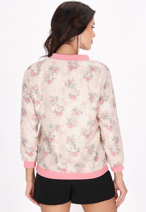 Faina Jacke Frauen Cremeweiße Rose - Image 4