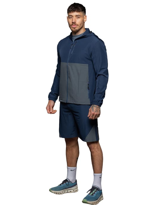 Kruze | Herren Gewebtes 3-teilige Set - T-Shirt/Jacke/Shorts - Image 3