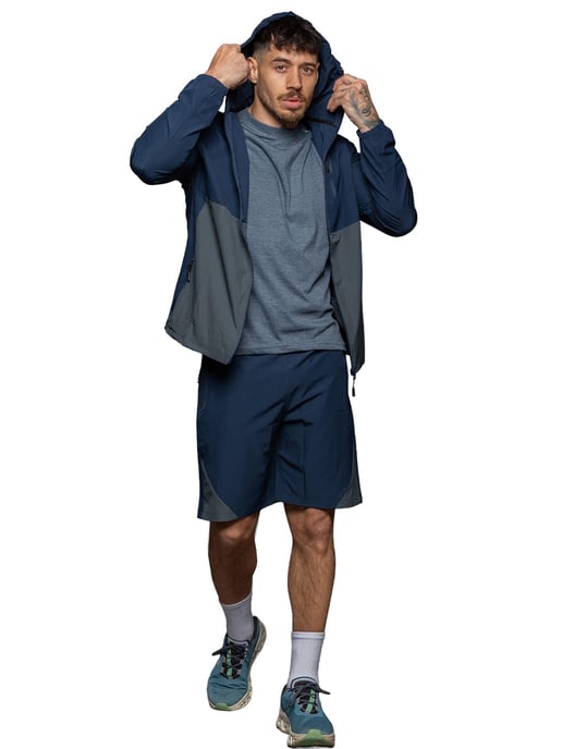 Kruze | Herren Gewebtes 3-teilige Set - T-Shirt/Jacke/Shorts - Image 5