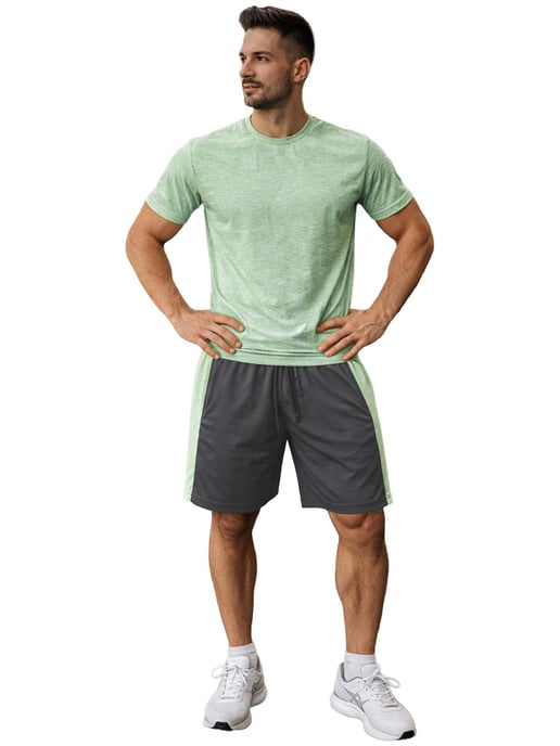 Kruze | Herren Jersey T-Shirt & Shorts Set - Image 4
