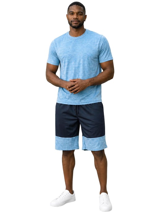 Kruze | Herren Jerseyt-Shirt & Shorts Set - Image 4