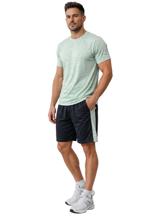 Kruze | Herren Jersey T-Shirt und Shorts Set - Image 4