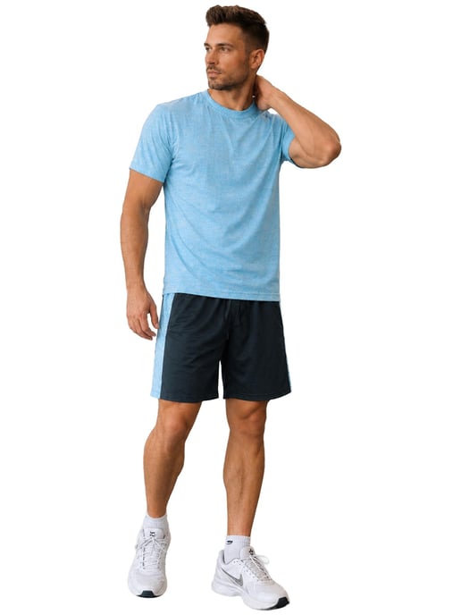 Kruze | Herren Jersey T-Shirt & Shorts Set - Image 4