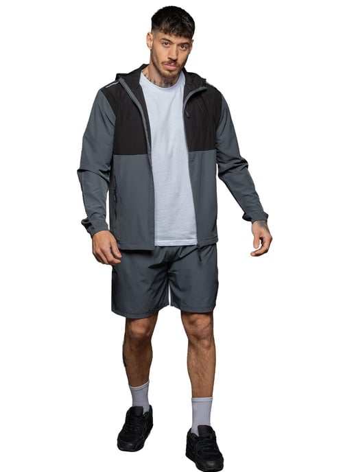 Kruze | Herren Gewebte Jacke & Shorts Set - Image 4