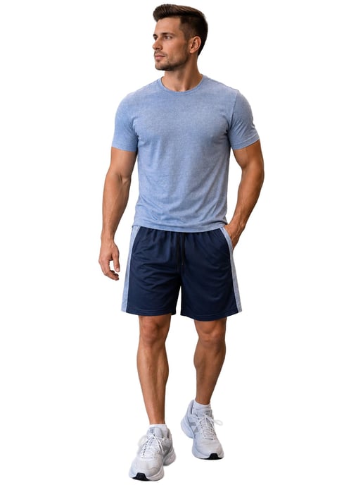 Kruze | Herren Jersey T-Shirt- und Shorts-Set - Image 1