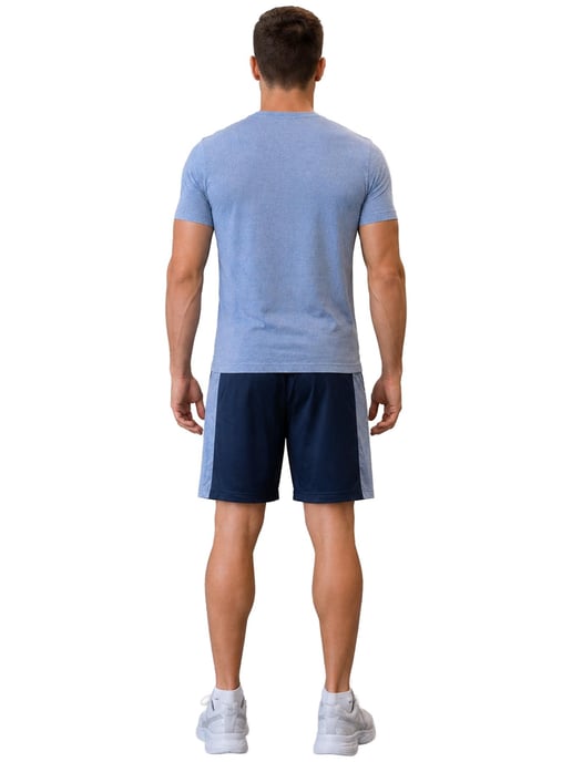 Kruze | Herren Jersey T-Shirt- und Shorts-Set - Image 2