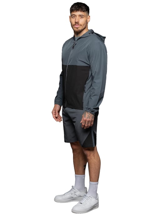 Kruze | Herren Gewebtes 3-Teiliges Set - T-Shirt/Jacke/Shorts - Image 2