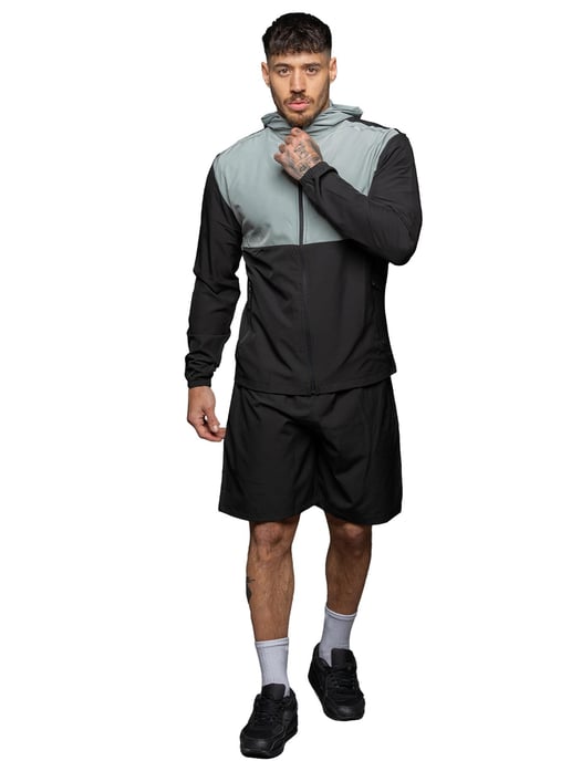 Kruze | Herren Woven Jacke & Shorts Set - Image 1