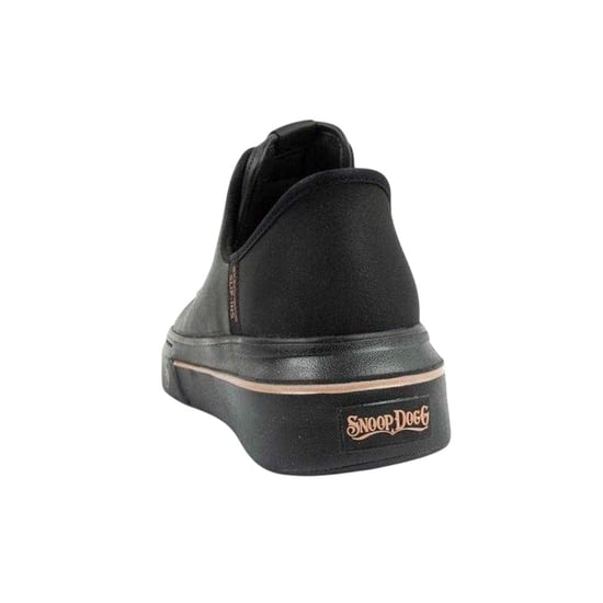 Skechers - Logo Sneaker für Damen, Leder, Zum Reinschlüpfen (Schwarz) - Image 2