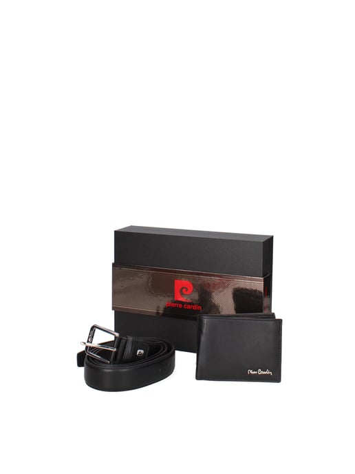 Pierre Cardin Set aus Geldbörse und Gürtel Männer - Image 2