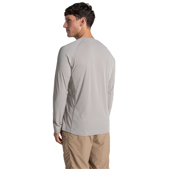 Craghoppers - T-Shirt für Herren, Nosilife, SolarShield+, Langärmlig (Pergament) - Image 2
