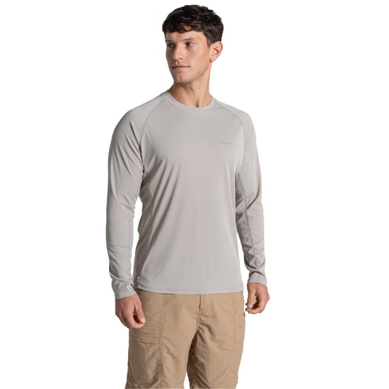 Craghoppers - T-Shirt für Herren, Nosilife, SolarShield+, Langärmlig (Pergament) - Image 3