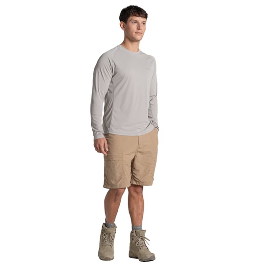 Craghoppers - T-Shirt für Herren, Nosilife, SolarShield+, Langärmlig (Pergament) - Image 4