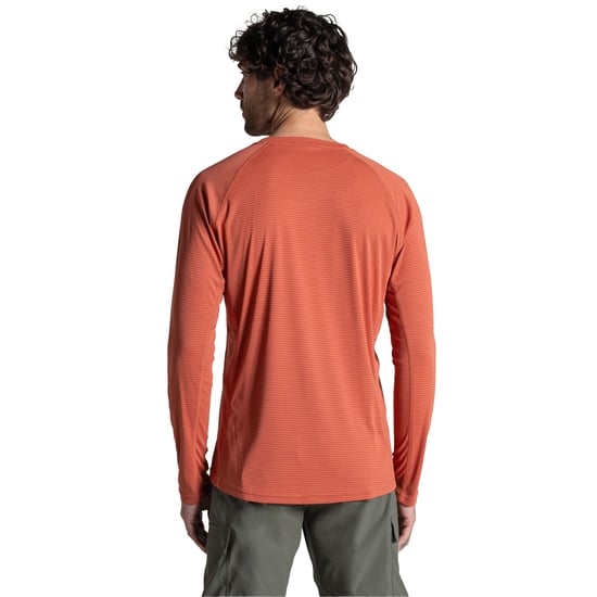 Craghoppers - T-Shirt für Herren, Nosilife, SolarShield+, Langärmlig (Dunkle Sahara) - Image 2