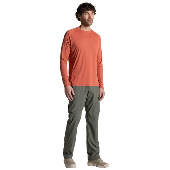 Craghoppers - T-Shirt für Herren, Nosilife, SolarShield+, Langärmlig (Dunkle Sahara) - Image 4