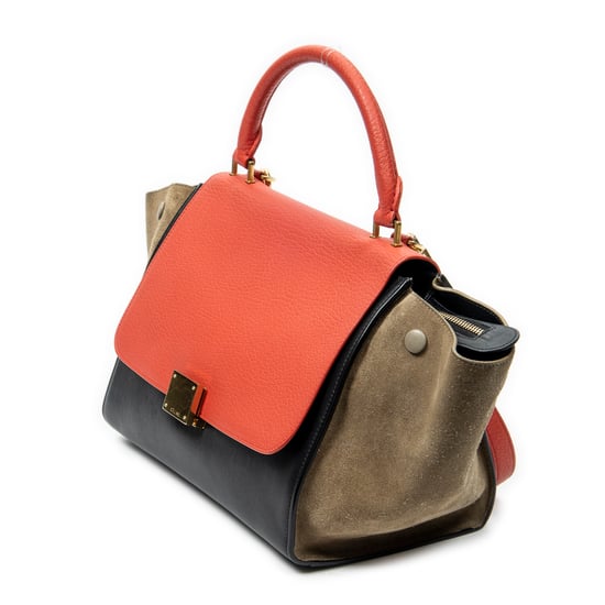Small Tricolor Trapeze   Schultertasche - Image 2