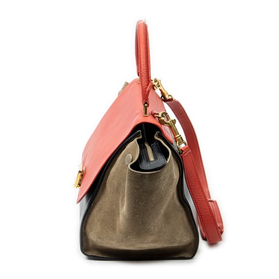Small Tricolor Trapeze   Schultertasche - Image 3