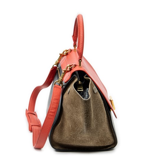 Small Tricolor Trapeze   Schultertasche - Image 4