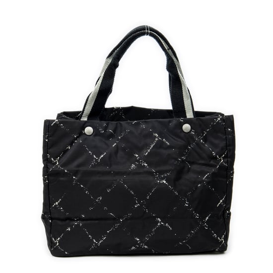 Small Old Travel line Tote   Schultertasche - Image 5