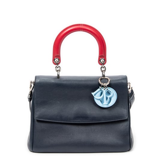 Small Tricolor Be Dior Flap Schultertasche - Image 1