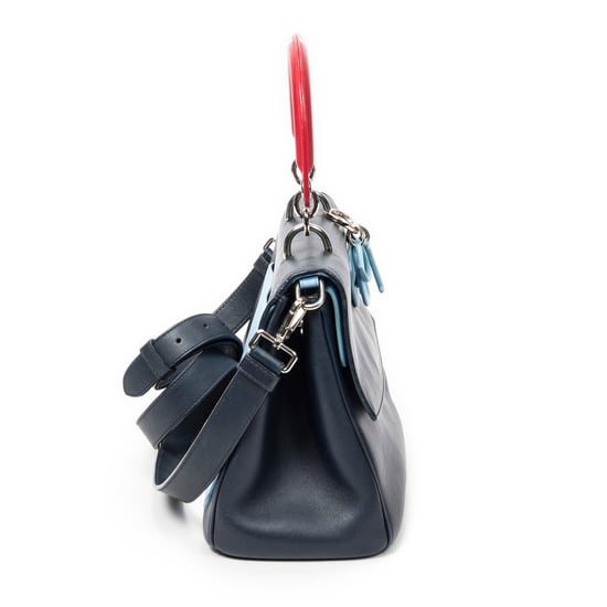 Small Tricolor Be Dior Flap Schultertasche - Image 4