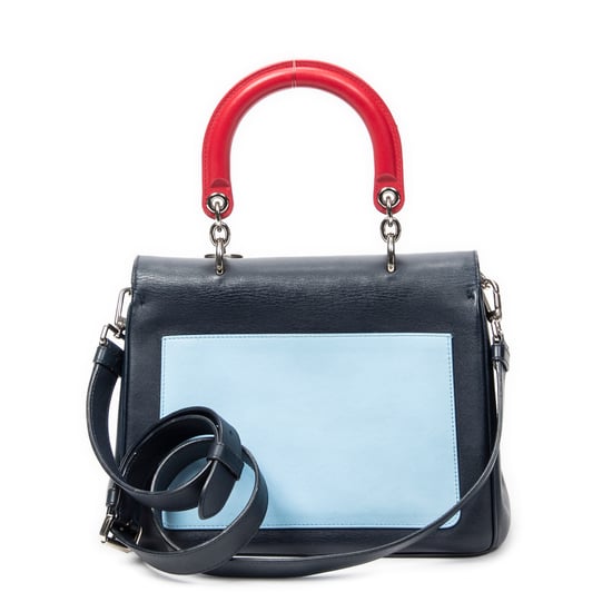 Small Tricolor Be Dior Flap Schultertasche - Image 5
