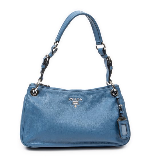 Buckle Zip Hobo Schultertasche - Image 1
