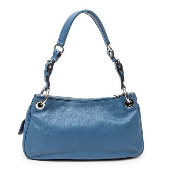 Buckle Zip Hobo Schultertasche - Image 5