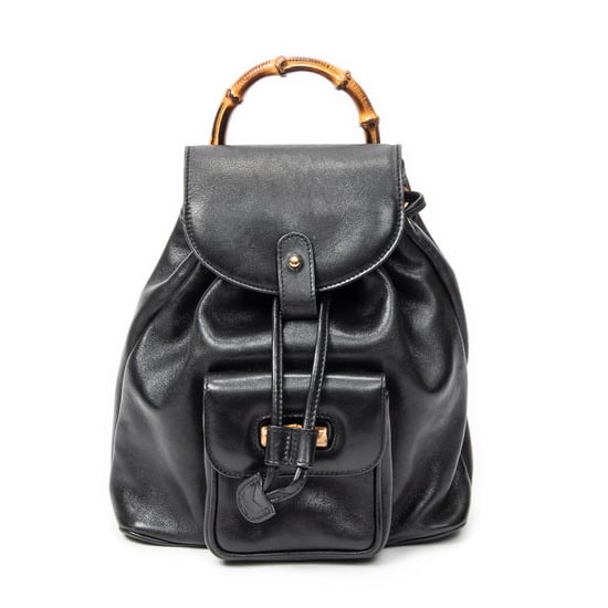 Mini Bamboo Backpack Rucksack - Image 1