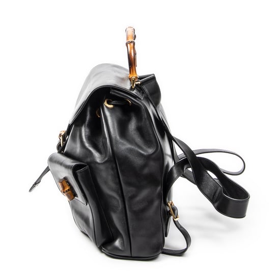 Large Bamboo Backpack   Rucksack - Image 3