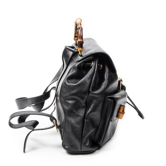 Large Bamboo Backpack   Rucksack - Image 4