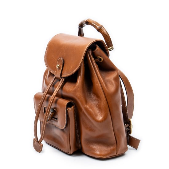 Mini Bamboo Backpack Rucksack - Image 2