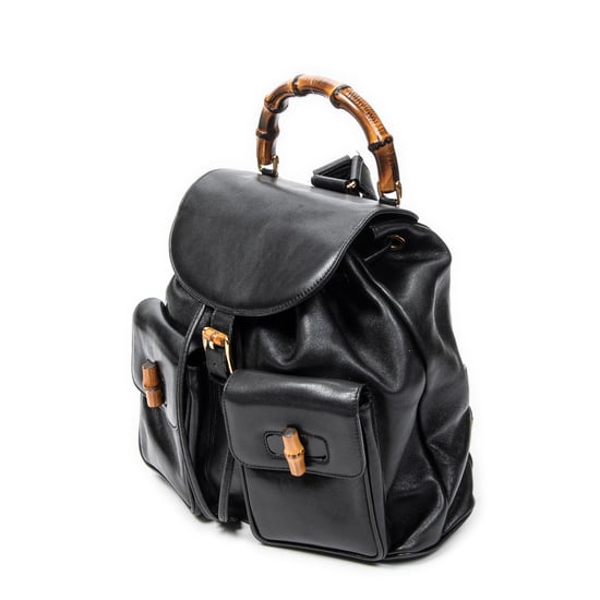 Large Bamboo Backpack   Rucksack - Image 2