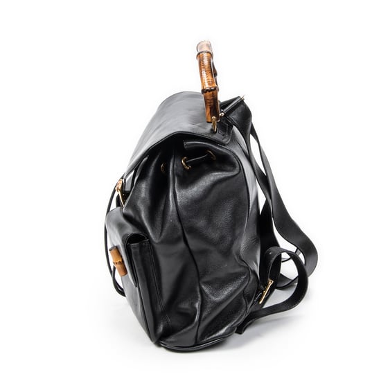 Large Bamboo Backpack   Rucksack - Image 3