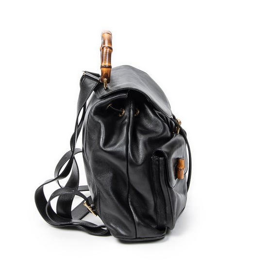 Large Bamboo Backpack   Rucksack - Image 4