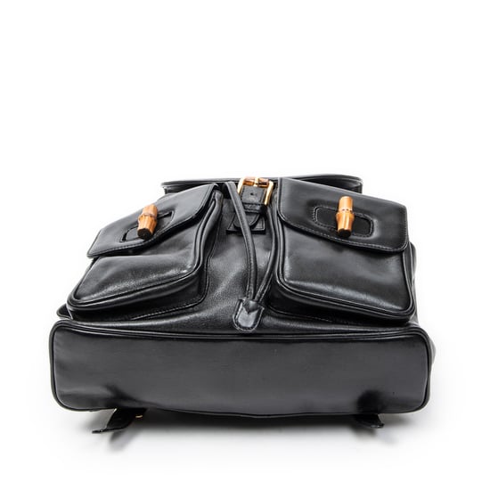 Large Bamboo Backpack   Rucksack - Image 6