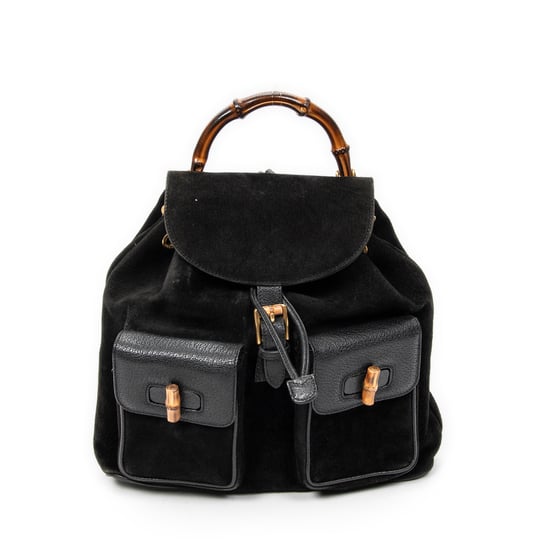 Large Bamboo Backpack Rucksack - Image 1