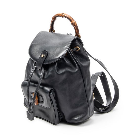 Mini Bamboo Backpack   Rucksack - Image 2