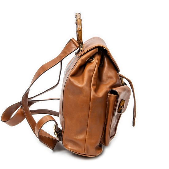 Large Bamboo Backpack   Rucksack - Image 4