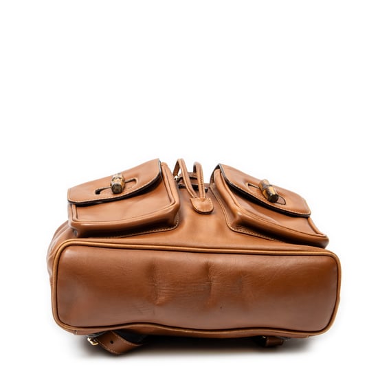 Large Bamboo Backpack   Rucksack - Image 6