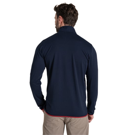 Craghoppers - "Copthorne" Fleecejacke für Herren, Durchgehender Reißverschluss, Nosilife, Emblem (Marineblau) - Image 2