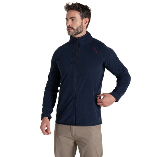Craghoppers - "Bromsgrove" Fleecejacke für Herren, Durchgehender Reißverschluss, Nosilife, Emblem (Marineblau) - Image 2