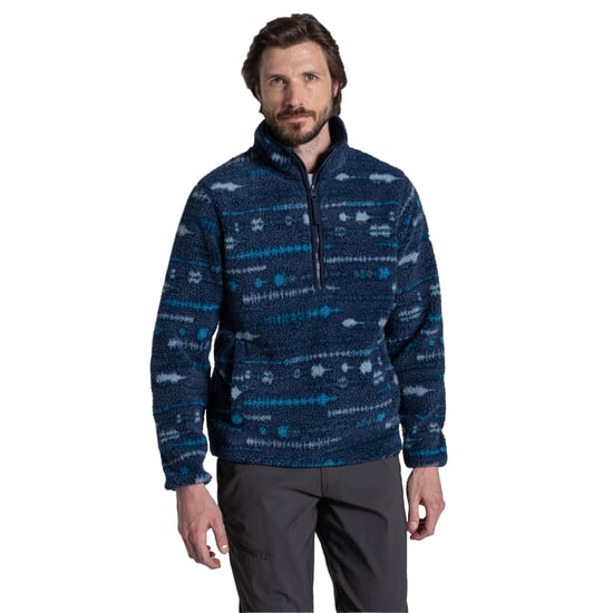 Craghoppers - "National Trust Rawthey" Fleece-Oberteil für Herren, mit halbem Reißverschluss (Marineblau) - Image 3