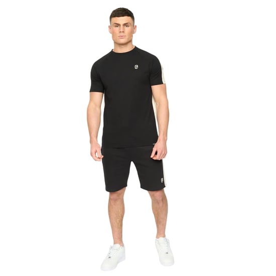 Crosshatch - "Cresswill" T-Shirt für Herren (Schwarz) - Image 3