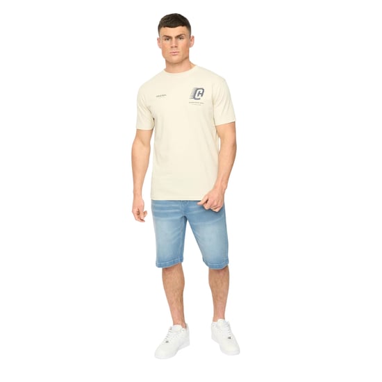 Crosshatch - "Morville" T-Shirt für Herren, Baumwolle (Neutral) - Image 3